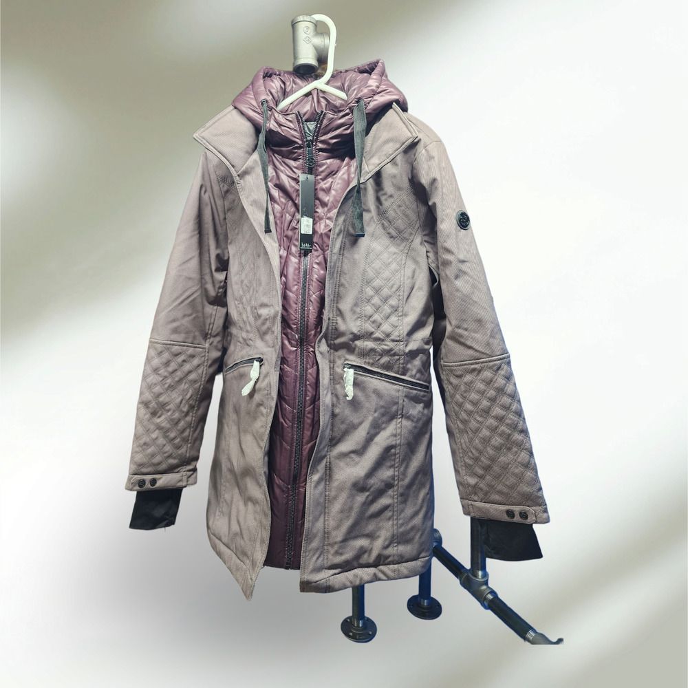 Nicole Miller Female Taupe Jacket - Size L - NM211